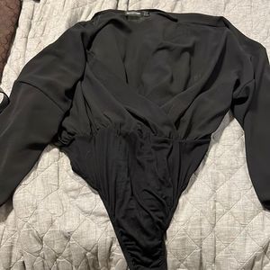 Pretty little thing one piece bodysuit with detachable gusset size 20/4X